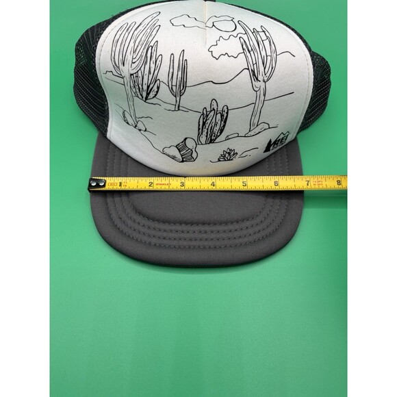 REI Co-op Trucker Hat Snapback Mesh Desert Graphic Outdoor Cap - Picture 6 of 12